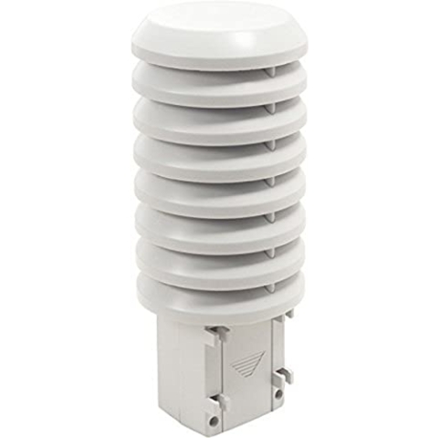 Technoline MA 10250 2 in 1 Zusatzsensor Thermo-Hygro für das Mobile Alerts System und Repeater für den Windsensor, 7 x 7 x 18,5 cm, weiß