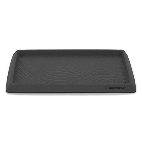 RUFFWEAR Hundenapf Matte, Wasserfest, One Size, Grau (Twilight Grey), Basecamp Mat