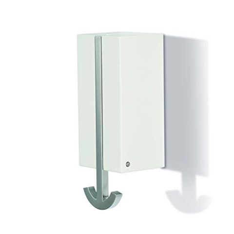 Pieperconcept Ancora Lungo Klapphaken weiß lackiert, Gußteil verchromt