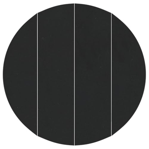 vidaXL Runde Poolabdeckung Schwarz Polyethylen Ø 428 cm Poolabdeckung