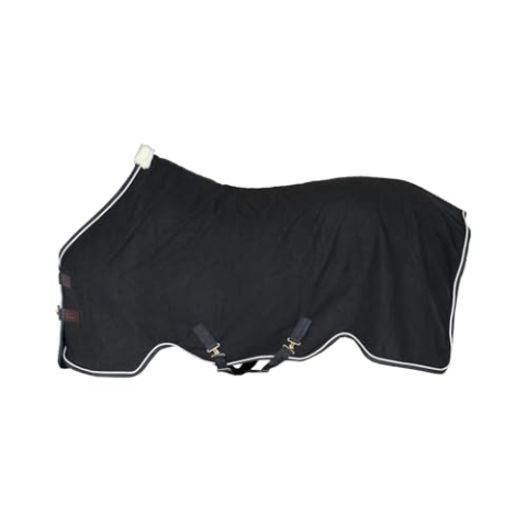 Kentucky - Abschwitzdecke vegan Wool schwarz 145-6'6