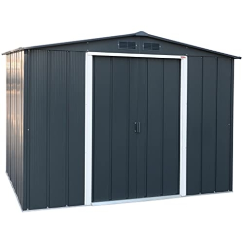 tepro Metallgerätehaus Metallgerätehaus ECO 8x6 anthrazit, 262 x 182.1 x 191 cm