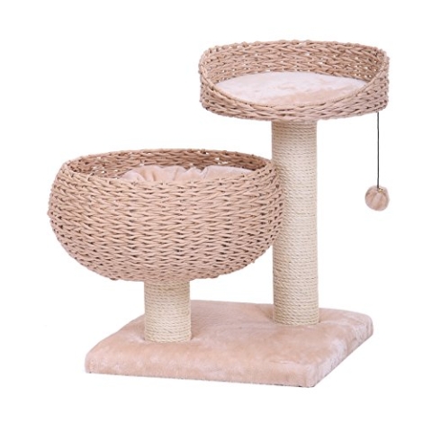 Nobby Kratzbaum CASCA, beige, 45 x 45 x 59 cm, 1 Stück