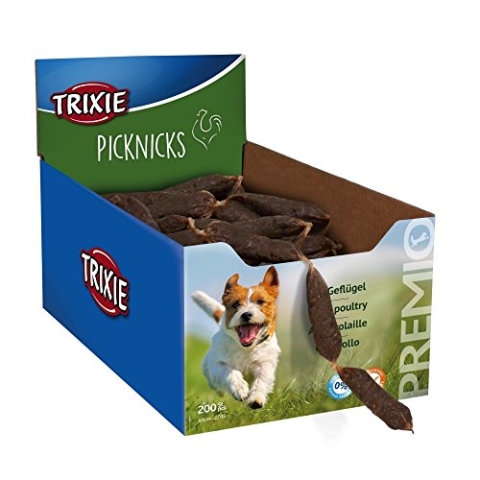 Trixie Premio Picknicks Würste 8 cm - 200 Stück, Sorte: Geflügel