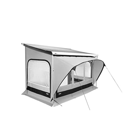 Thule Markisenzelt QuickFit M Anbauhöhe 225-244cm Wohnwagen Vorzelt Länge 350cm Markisenwand Caravan