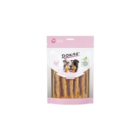 Dokas Dog Hühnerbrust mit Leber für Hunde als Belohnung 8 x 220g