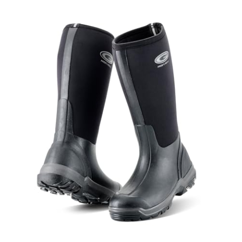 Grubs Gummistiefel Frostline Unisex Classic Wellies Black-42