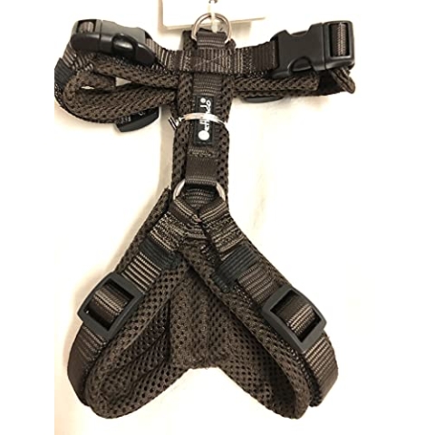 Petlando Y-Comfort Brustgeschirr Mokka XL (Halsumf.60-108cm, Brustumf. 68-100cm)