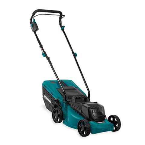 VONROC Akku Rasenmäher 40V | Bürstenloser Motor - 33cm Schnittbreite, einstellbare Schnitthöhe 30-70MM | Akku Sichelmäher (ohne Akku und Ladegerät)