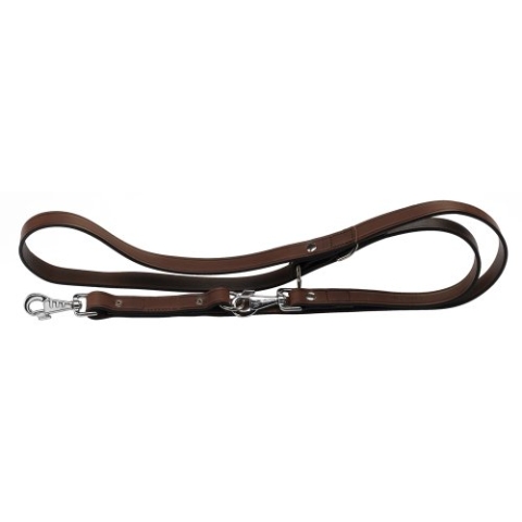 Ferplast VIP GA22/200 Hundeleine 22 mm x L. 120÷200 cm braun