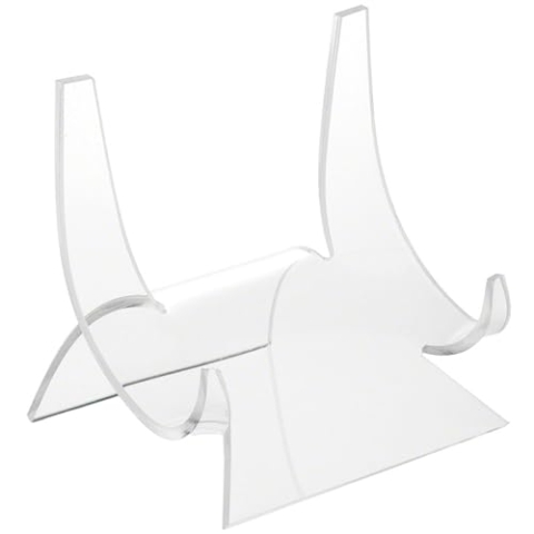 Plymor Transparente Acryl-Staffelei, 14,9 cm H x 14,6 cm B x 12,9 cm T (3 Stück)