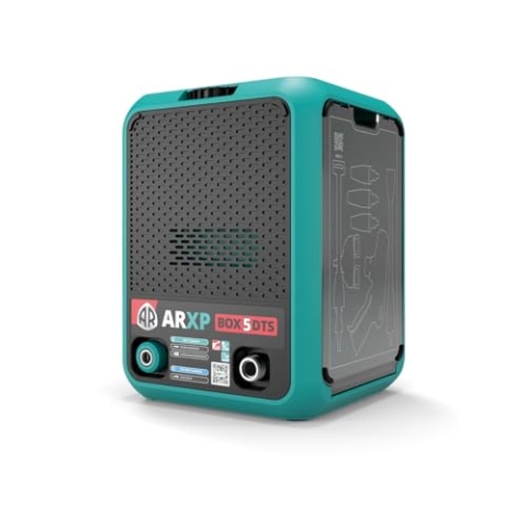 ARXP Hochdruckreiniger BOX5 160DTS kompakt (2700 W, 160 bar, 850 l/h), Schwarz
