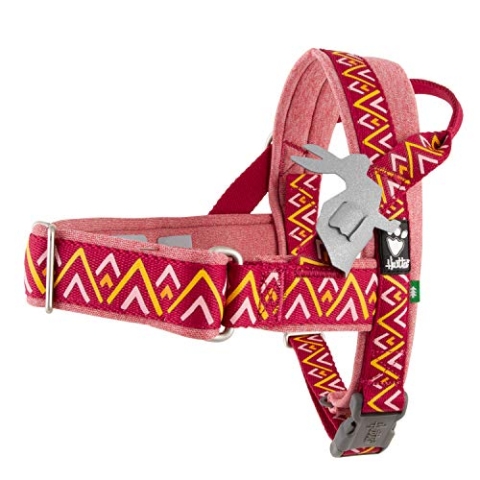 Hurtta Razzle-Dazzle H-Geschirr, Rote Beete, 66-81,3 cm
