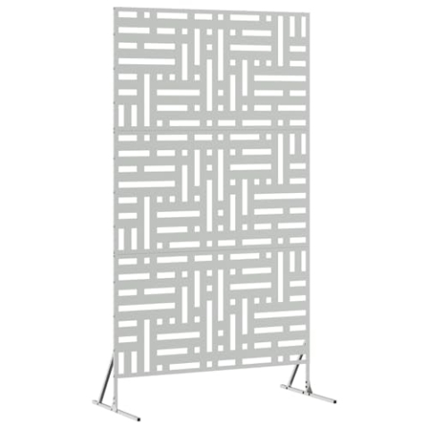 vidaXL Sichtschutz 180 cm Verzinkter Stahl