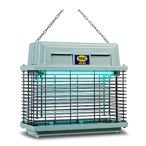 Moel Cricri 309 UV-Insektenfänger, Silber, 35 x 16 x 16 cm
