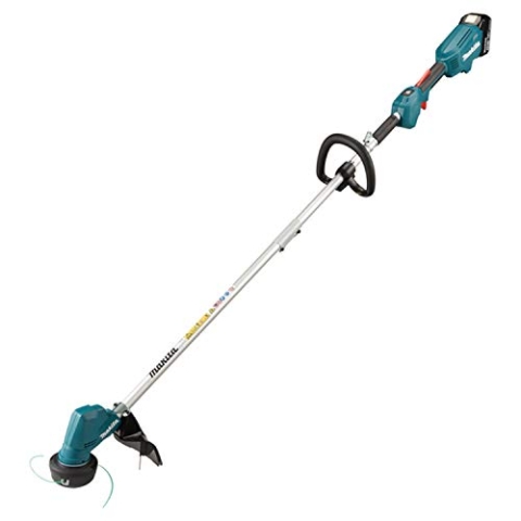 Makita DUR192LRT Akku-Rasentrimmer 18V / 5,0 Ah, 1 Akkus + Ladegerät, Petrol