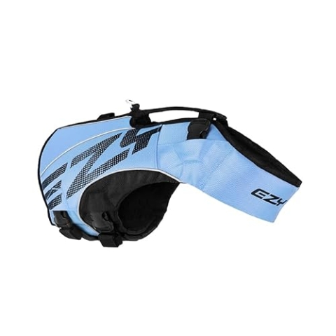 EzyDog X2 Boost Hundeschwimmweste (Größe XXXS, Blau)