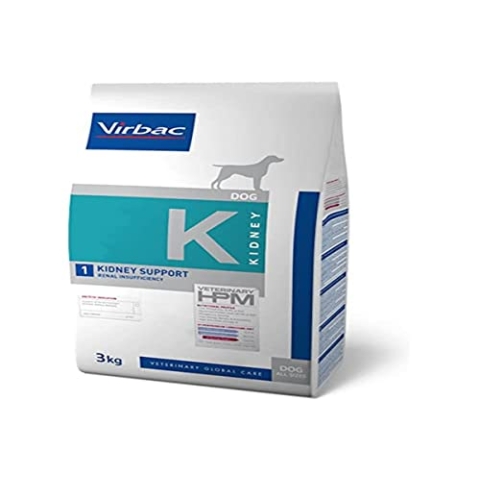 Virbac Veterinary HPM Dog Kidney Hundefutter, 3-kg-Beutel, Größe S