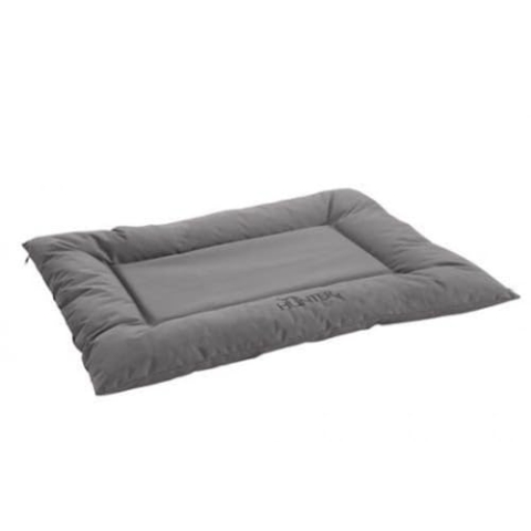 HUNTER Gent Hundebett, wasserabweisend, schmutzabweisend, antibakteriell, 100 x 70 cm, grau