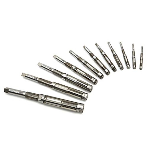 HBM 11-teiliges verstellbares Reibahlen-Set 12 mm T/M 35 mm
