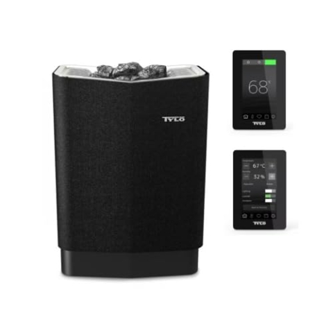 Tylö Sense Elite 10 Saunaofen 10,5 kW finnischer Saunaofen mit WLAN-Steuerung Saunasteine