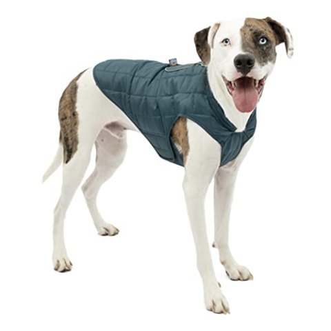 Kurgo Loft Jacke, Tintenblau, Tintenblau/Seeglas, S
