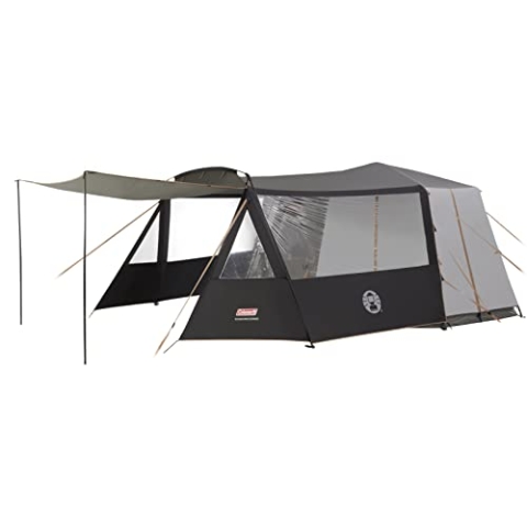 Coleman Octagon 8 Frontverlängerung, Markisenverlängerung für alle Octagon 8 Modelle, robuste Konstruktion aus Stahlstäben, Platz für Tisch und Stühle oder mehr Schlafplätze