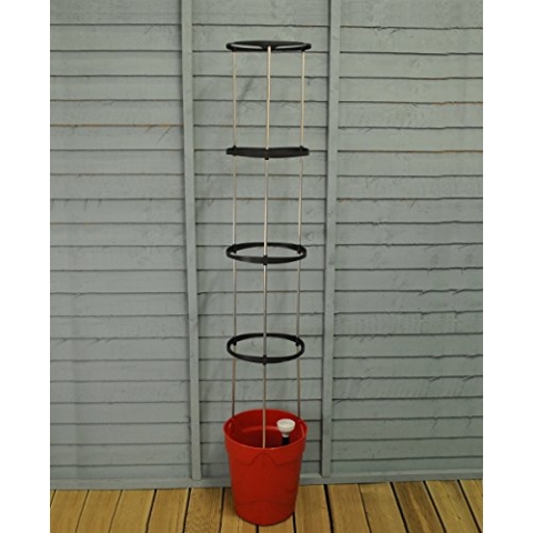 Garland Selbstbewässernder Blumentopf, Rot