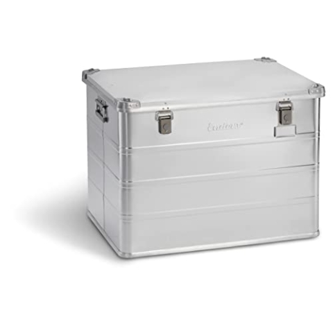 Enders Aluminiumbox VANCOUVER, Industriebox, Transportbox, Universalbox, Gummidichtung, stabil, robust, Staub- und Spritzwasserschutz, Werkzeugkiste, Campingbox, Handgriffe, B79 x T58,5 x H60 cm #1350