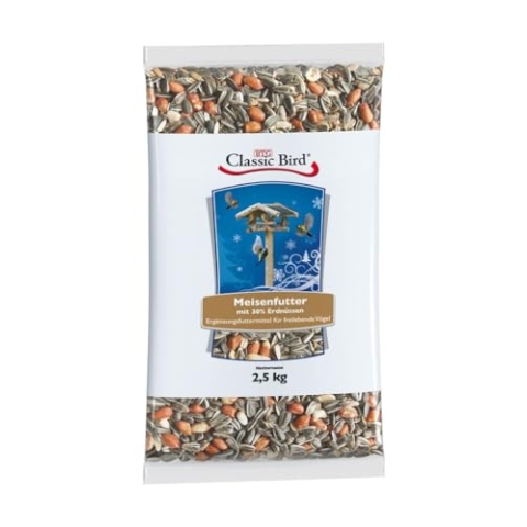 Classic Bird Meisenfutter SPEZIAL mit 30% Erdnüssen 2,5kg x 4 Stück