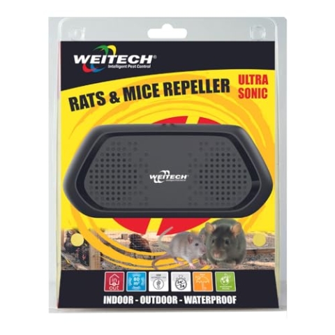 Weitech Ratten- und Mäuseabwehr mit Ultraschall