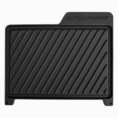 AYGAZ Outdoorchef Grillplatte Lugano schwarz