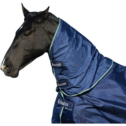 Bucas Smartex Combi Neck, Halsteil, Blau, Grösse M (Rückenlänge 135 cm)