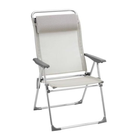 Lafuma Mobilier ALU Stuhl Cham XL, Batyline, Rye II, 67,5 x 68 x 111 cm
