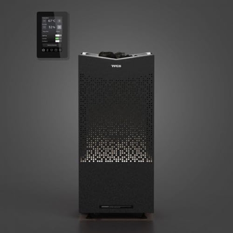 Tylö Crown Combi Elite 10 Premium Saunaofen mit Verdampfer 10,5 kW inkl. WiFi Steuerung