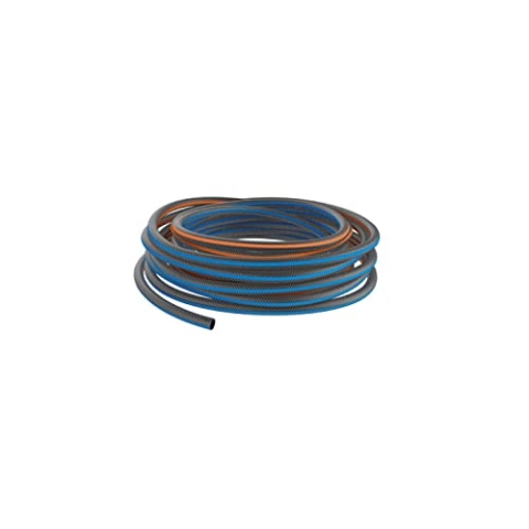 Fiskars Gartenschlauch S, X-series, Wasserschlauch für manuelles Bewässern, 13 mm (1/2"), Länge: 15 m, Universalanschluss, UV-geschützt, Frostgeschützt, Verwindungssteif, Blau, 1076044