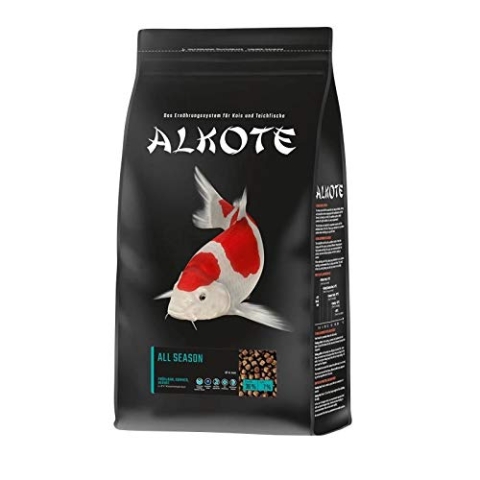 AL-KO-TE Fischfutter, 6mm, 3 kg, für große Hunde, Fischgeschmack, Flocken, 300 g pro Packung, Trocken aufbewahren, geeignet für alle Altersstufen, Fischhalter, Zoo- und Tierbedarf