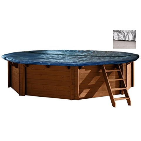 Interline 50540252 Winter Abdeckplane 8-eckig, 5,30m, Blau