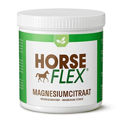 HORSE FLEX Magnesium Citrat Pulver für Pferde zur Unterstützung der Muskeln und des Nervensystems - 1500 Gramm