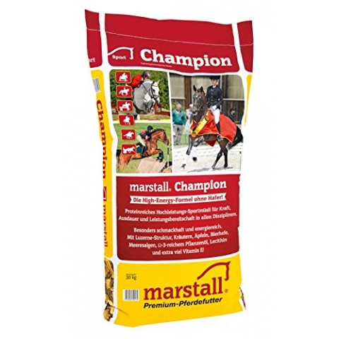 marstall Premium-Pferdefutter Champion, 1er Pack (1 x 20 kilograms)