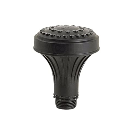 OASE Vulkan 37-2,5K, schwarz - Mehrstrahldüse, 37-strahliger Fontänenaufsatz, für Wasserspielpumpen mit 1"-Anschluss