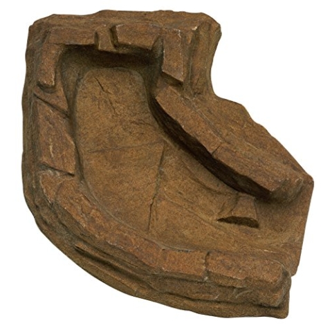 OASE 36772 Bachlaufelement-GFK Linkskurve | Wasserfall | Gartenteich | Dekoration