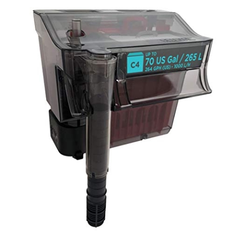 Fluval C4 Clip-On 5-Stufen Aquarienfilter, Außenfilter