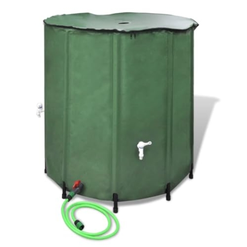 vidaXL Wasserspeicher Regentonne Wassertank 250L klappbar