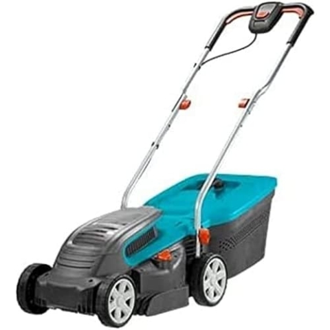 Gardena PowerMax Li-40/32 Akkurasenmäher (ohne Akku): Rasenmäher bis 280 m², 32 cm Schnittbreite, 40 l Fassungsvolumen, Schnitthöhe 20-60 mm, klappbares Gestänge, ergonomischer Handgriff (5033-55)