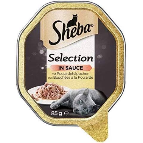 Sheba Schale Selection in Sauce Poulardenhäppchen | 22x 85g