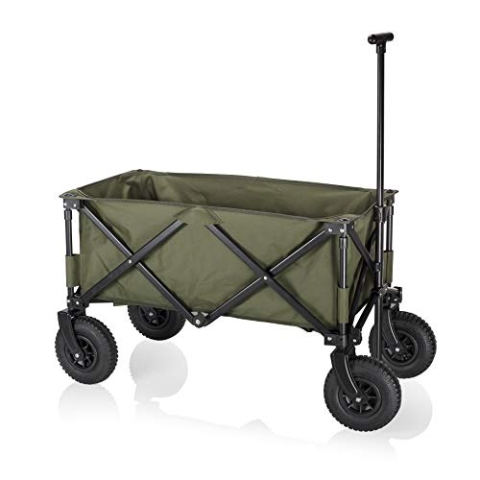 Campart Gartenkarre CamPart HC-0915 Faltbarer Trolley, Grün, L, HC-0915