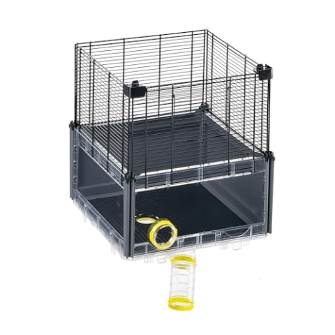 Ferplast Erweiterung für Hamsterkäfige und Mäuseheime, MULTIPLA Hamster, Dach, aus Metall und recyceltem Kunststoff