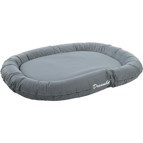 Flamingo Dreambay Ovales Hundebett – 120x90x16 cm, Perfekt für Labrador, Golden Retriever, Rottweiler, Weimaraner usw.