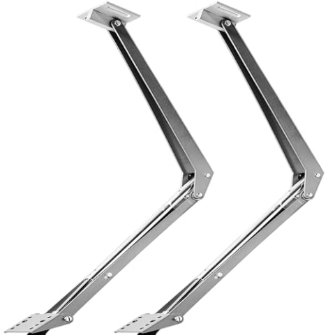 Deuba® 2X Automatischer Fensteröffner Gewächshaus 7,5 kg Hubkraft 45cm Öffnungshöhe stufenloser Öffnungswinkel Fensterheber Fenster